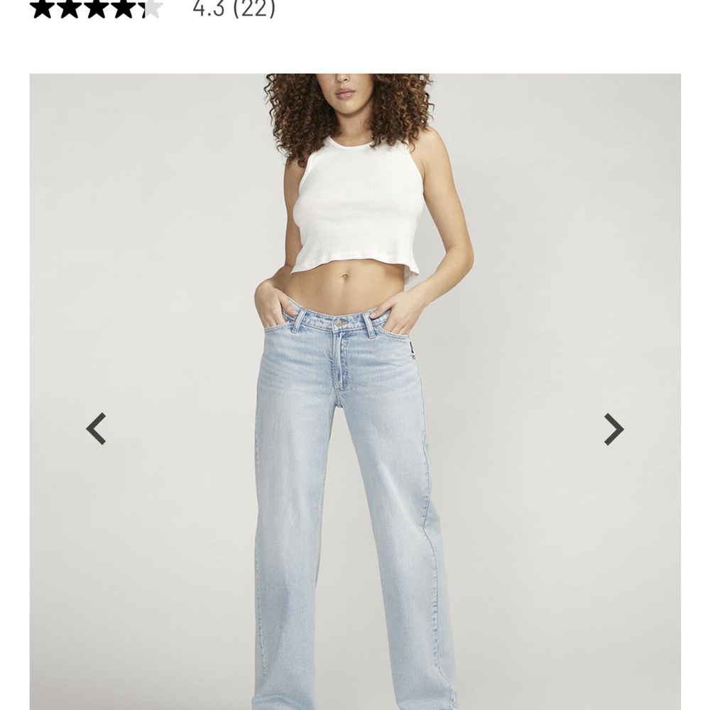 Silver Jeans Blue Flare Wide Leg Denim